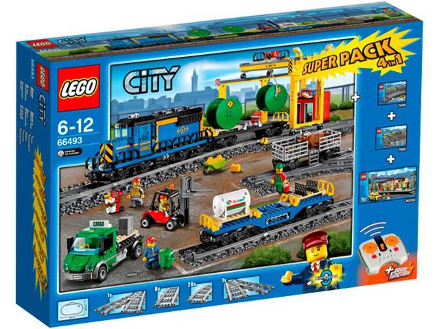 City Train Value Pack (60052 + 60050 + 7895 + 7499) (City) | BricksFinder.com - Best Deals & Discounts
