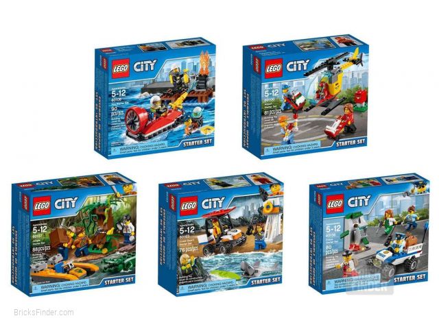 LEGO 66559 Ultimate City Hero Pack 5 in 1 (60100 + 60106 + 60136 + 60157 + 60163) Image 2