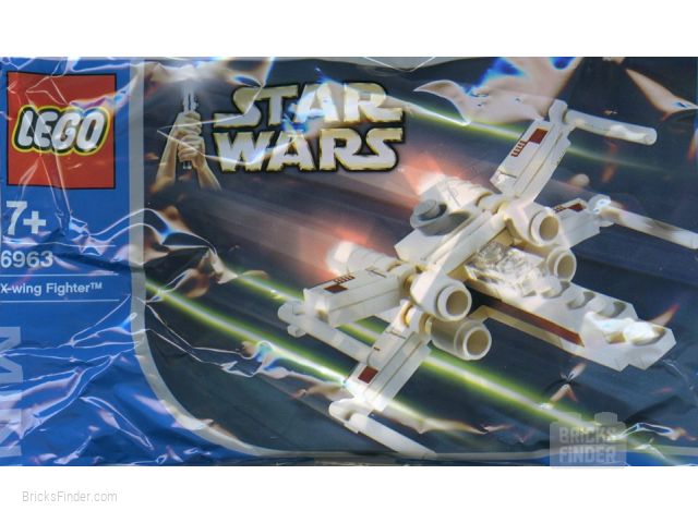 LEGO 6963 X-wing Fighter (Polybag) Box