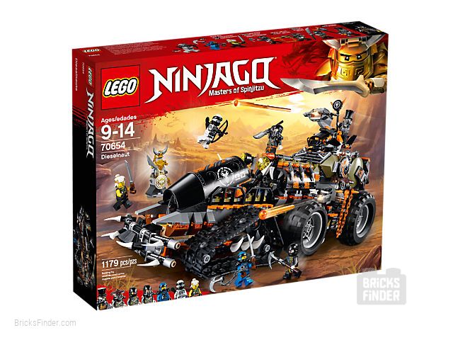 LEGO 70654 Dieselnaut Box