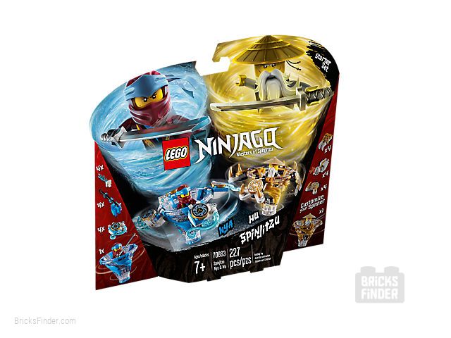 LEGO 70663 Spinjitzu Nya & Wu Box