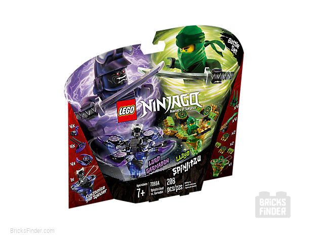 LEGO 70664 Spinjitzu Lloyd vs. Garmadon Box