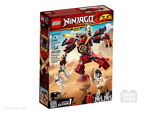 LEGO 70665 The Samurai Mech Box