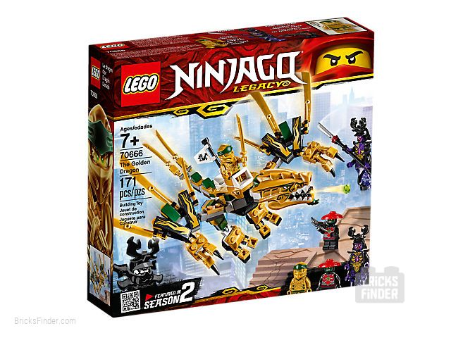 LEGO 70666 The Golden Dragon Box