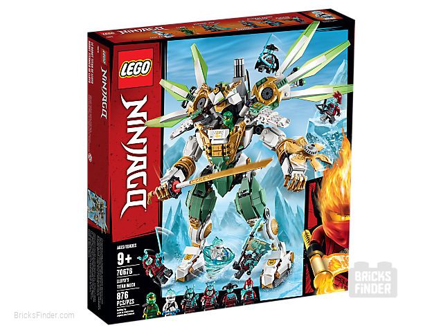 LEGO 70676 Lloyd's Titan Mech Box