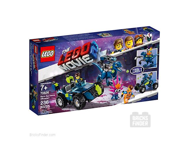 LEGO 70826 Rex's Rex-treme Offroader! Box