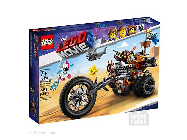 LEGO 70834 MetalBeard's Heavy Metal Motor Trike! Box