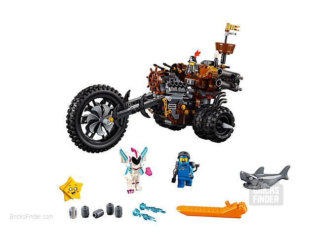 LEGO 70834 MetalBeard's Heavy Metal Motor Trike! Image 1
