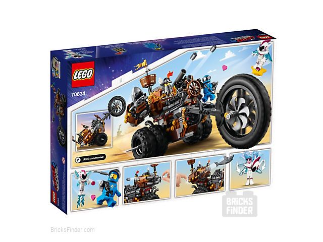 LEGO 70834 MetalBeard's Heavy Metal Motor Trike! Image 2