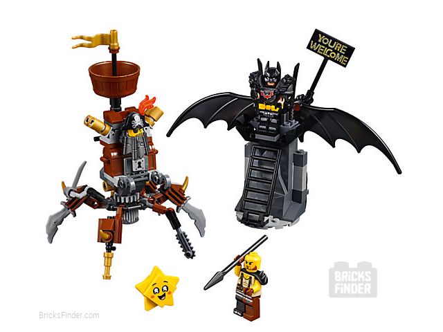 LEGO 70836 Battle-Ready Batman and MetalBeard Image 1
