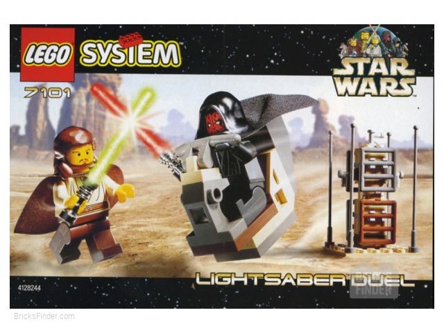 LEGO 7101 Lightsaber Duel Box