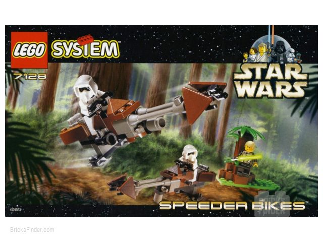 LEGO 7128 Speeder Bikes Box