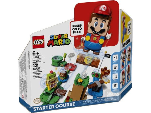 LEGO 71360 Adventures with Mario Starter Course Box