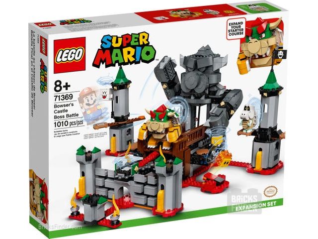 LEGO 71369 Bowser's Castle Boss Battle Expansion Set Box
