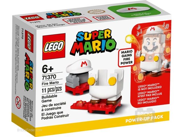 LEGO 71370 Fire Mario Power-Up Pack Box