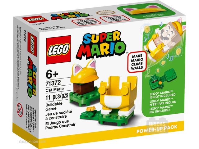 LEGO 71372 Cat Mario Power-Up Pack Box