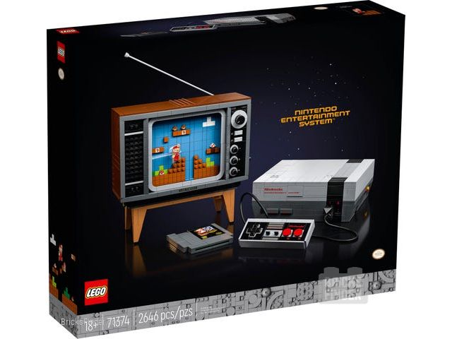 LEGO 71374 Nintendo Entertainment System Box