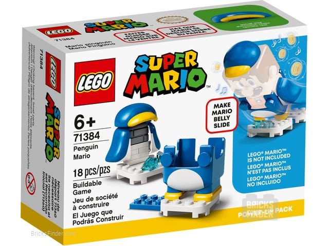 LEGO 71384 Penguin Mario Power-Up Pack Box