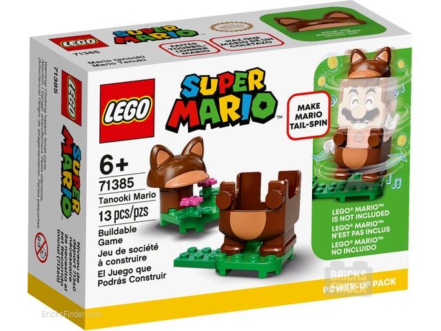 LEGO 71385 Tanooki Mario Power-Up Pack Box