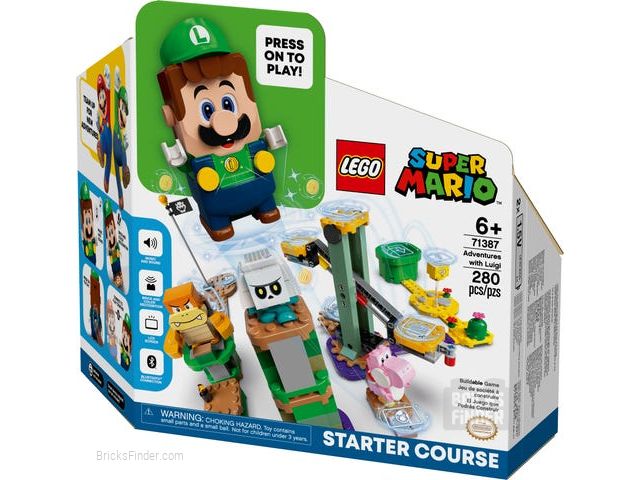 LEGO 71387 Adventures with Luigi Starter Course Box