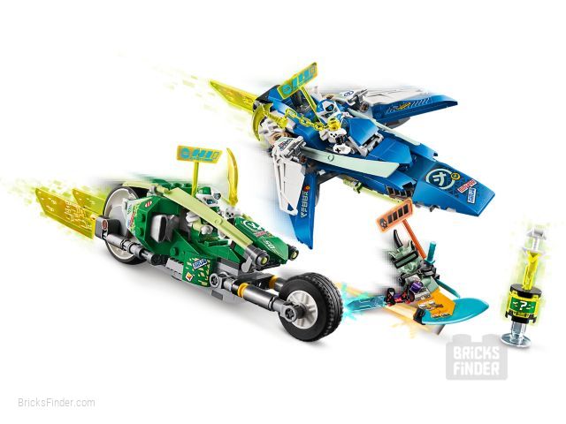 LEGO 71709 Jay and Lloyd's Velocity Racers Image 2