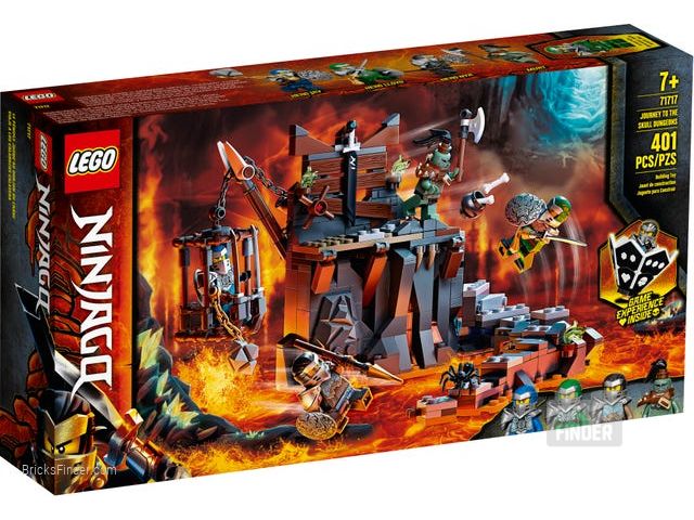 LEGO 71717 Journey to the Skull Dungeons Box