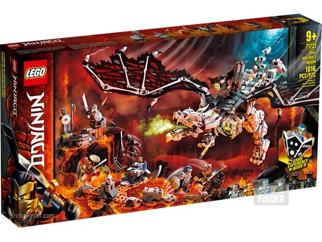 LEGO 71721 Skull Sorcerer's Dragon Box