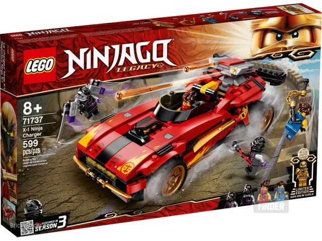 LEGO 71737 X-1 Ninja Charger Box