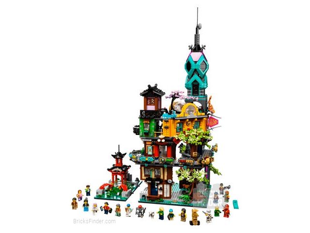 LEGO 71741 Ninjago City Gardens Image 1