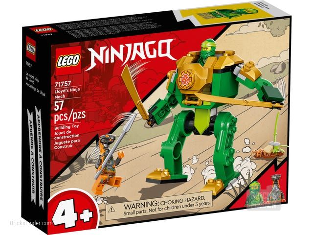 LEGO 71757 Lloyd's Ninja Mech Box