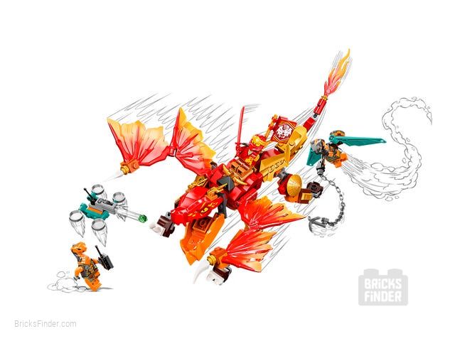 LEGO 71762 Kai’s Fire Dragon EVO Image 2