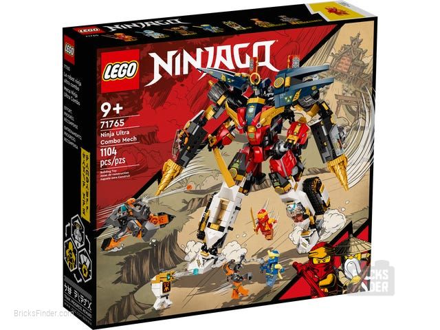 LEGO 71765 Ninja Ultra Combo Mech Box