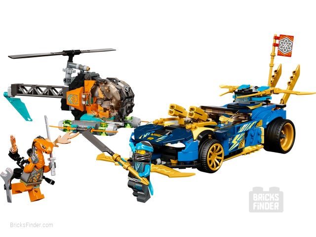 LEGO 71776 Jay and Nya's Race Car EVO Image 1