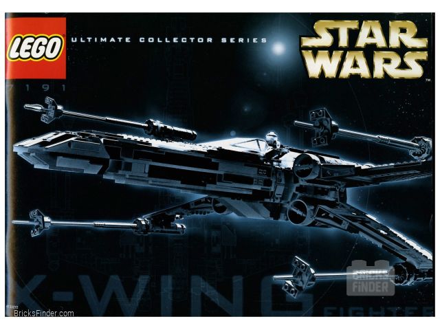 LEGO 7191 X-wing Fighter Box