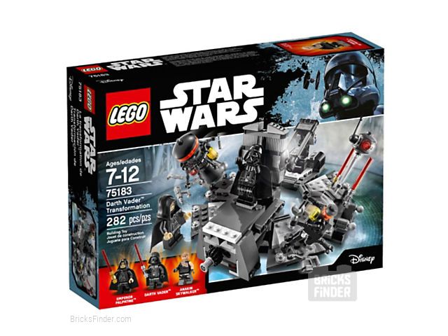 LEGO 75183 Darth Vader Transformation Box
