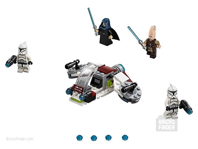 LEGO 75206 Jedi and Clone Troopers Battle Pack Image 1