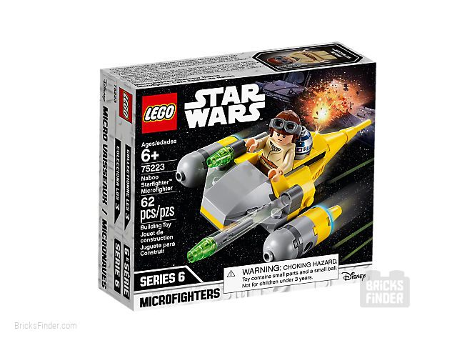 LEGO 75223 Naboo Starfighter Microfighter Box