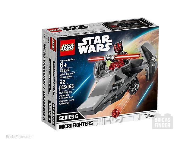 LEGO 75224 Sith Infiltrator Microfighter Box