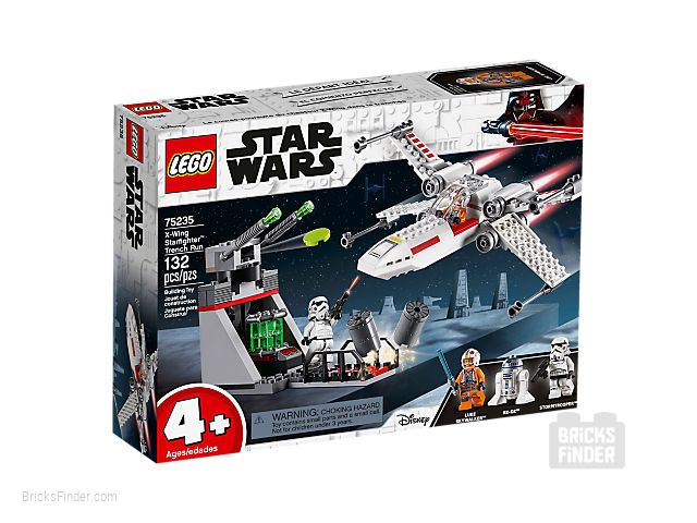 LEGO 75235 X-wing Starfighter Trench Run Box