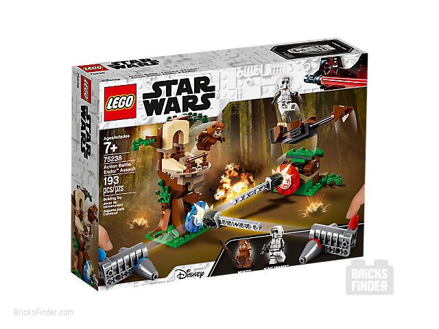 LEGO 75238 Action Battle Endor Assault Box