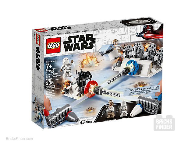 LEGO 75239 Action Battle Hoth Generator Attack Box