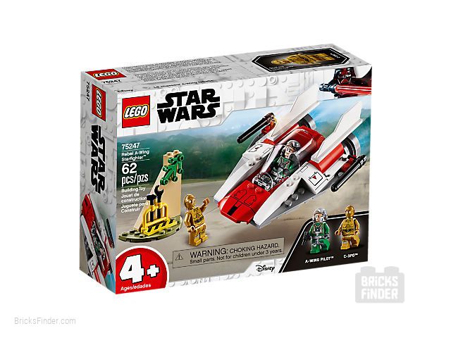 LEGO 75247 Rebel A-wing Starfighter Box