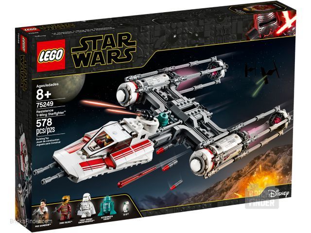 LEGO 75249 Resistance Y-wing Starfighter Box