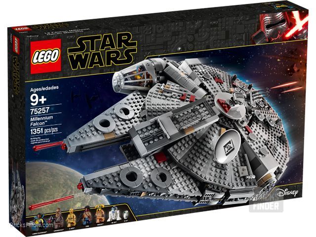 LEGO 75257 Millennium Falcon Box