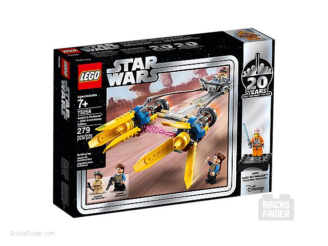 LEGO 75258 Anakin's Podracer - 20th Anniversary Edition Box
