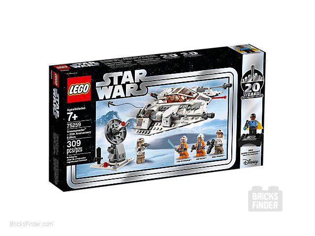 LEGO 75259 Snowspeeder - 20th Anniversary Edition Box