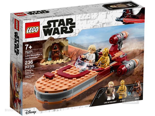LEGO 75271 Luke Skywalker's Landspeeder Box