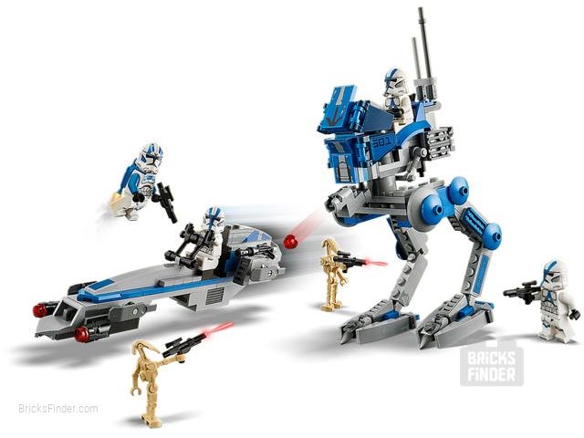 LEGO 75280 501st Legion Clone Troopers Image 2