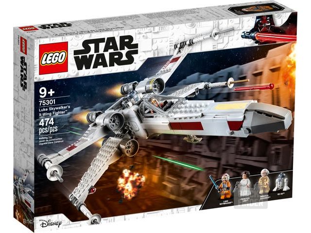LEGO 75301 Luke Skywalker’s X-Wing Fighter Box