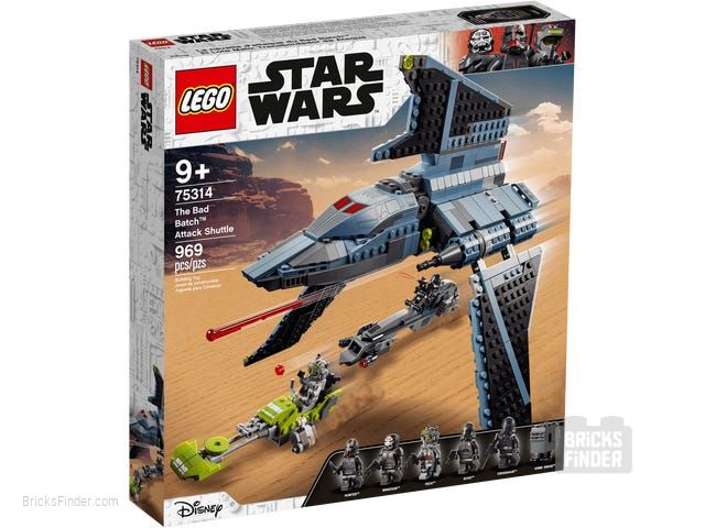 LEGO 75314 The Bad Batch™ Attack Shuttle Box